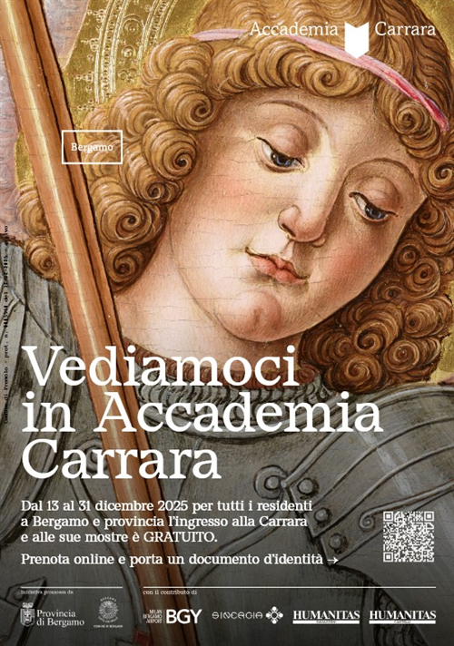"Vediamoci in Accademia Carrara" 15 giorni di ingresso gratuito
