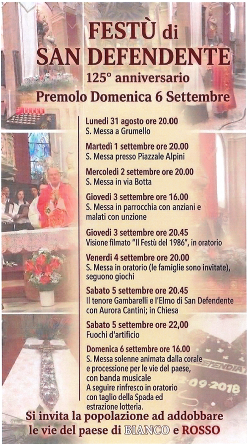 Festù di San Defendente